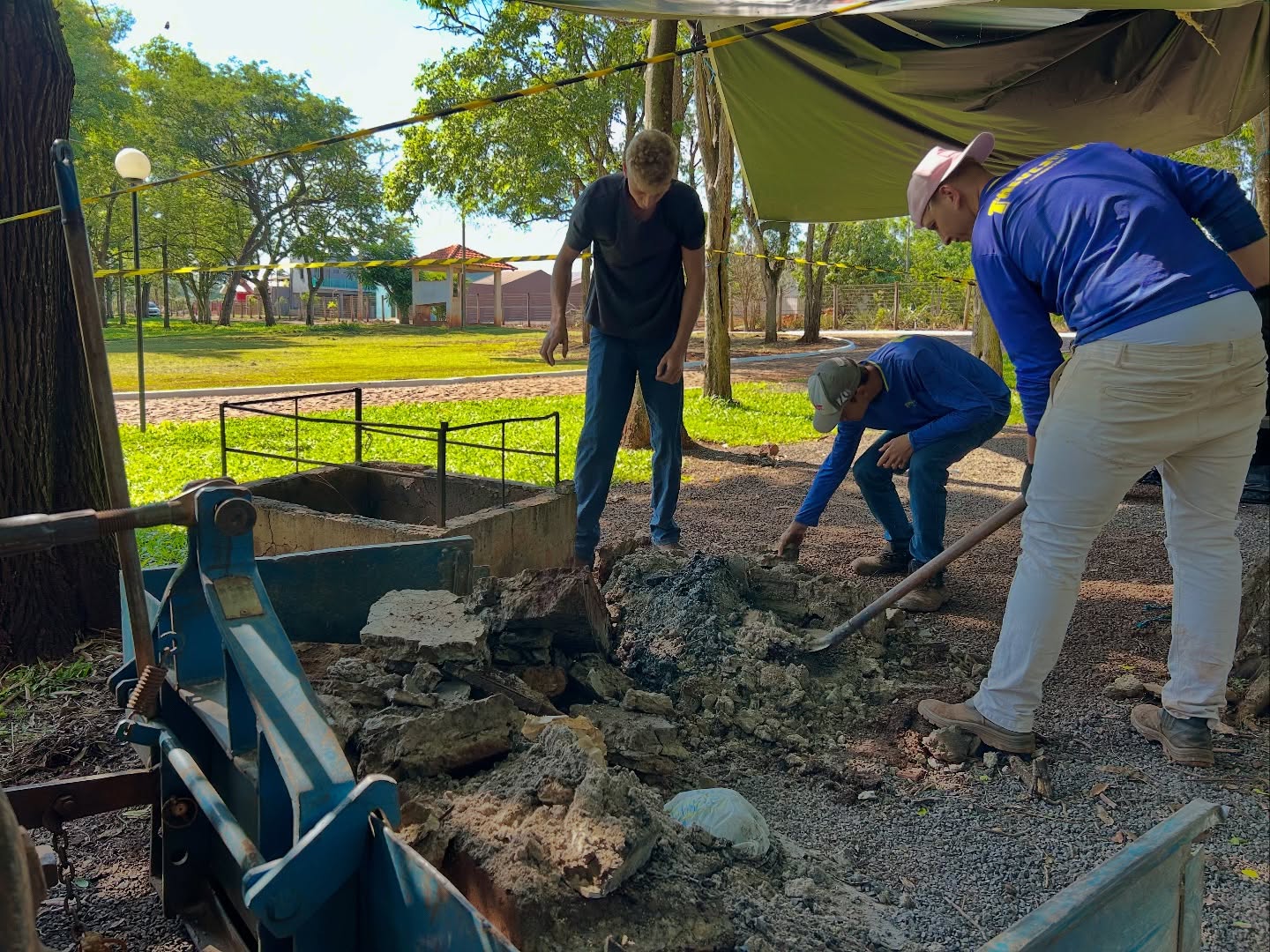 Área de Lazer recebe melhorias para sediar o Torneio de Pesca