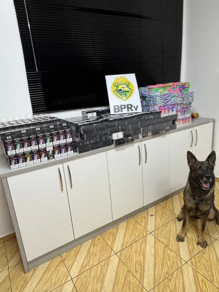 PRE apreende 2194 unidades de cigarros eletrônicos