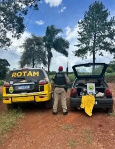 Dois são presos após perseguição pela PRE