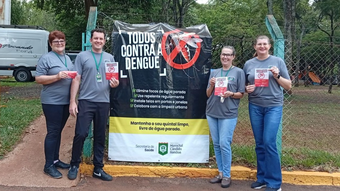 Saúde rondonense reforça combate à dengue com blitz educativa da campanha “Carnaval Sem Dengue”