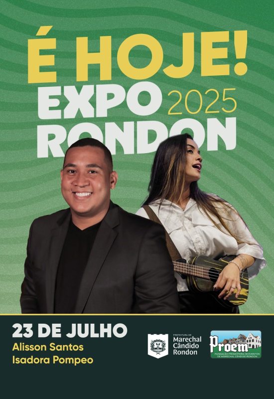 Expo Rondon 2025 terá hoje shows gospel e culto ecumênico no estádio municipal