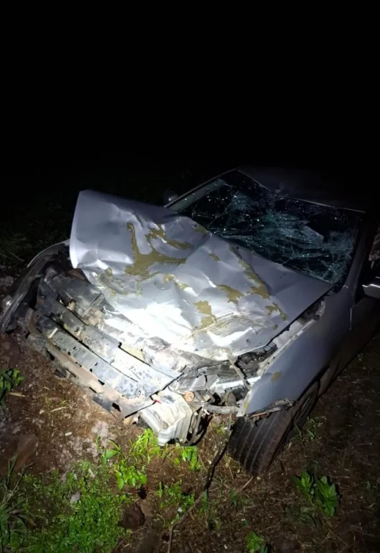 Jovem morre em acidente entre carro e moto em Marechal Rondon