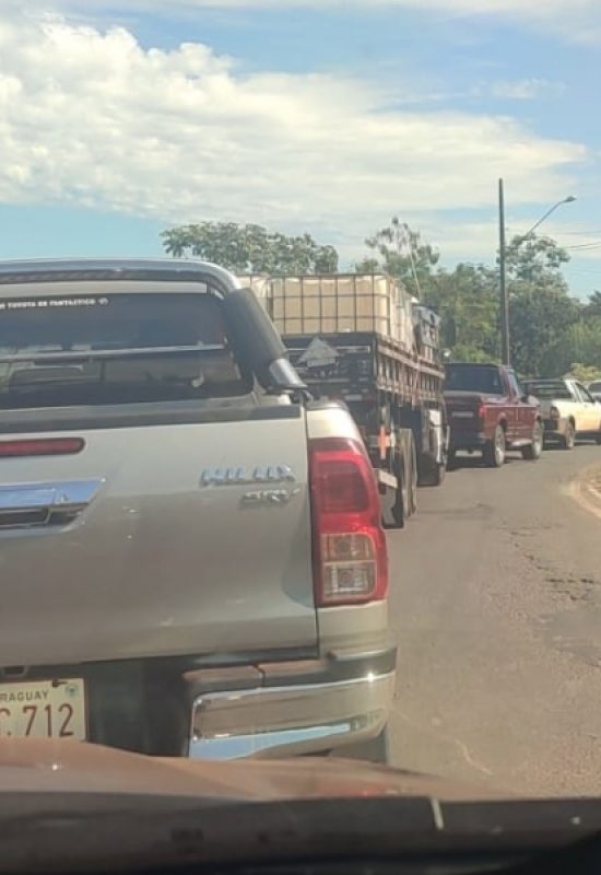 Obras causam filas intensas e acidente com quatro veículos na Ponte Ayrton Senna