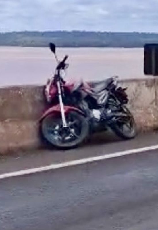 Motociclista morre em acidente na Ponte em Guaira