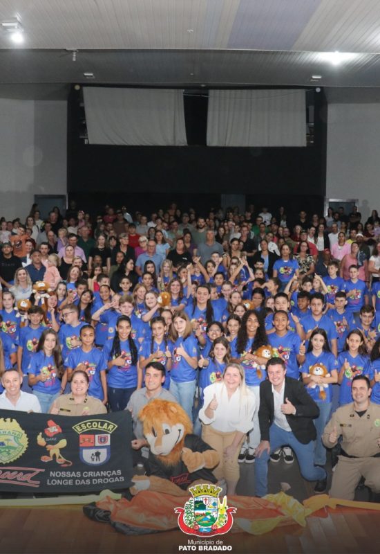 PROERD forma nova turma na Escola Municipal de Pato Bragado 