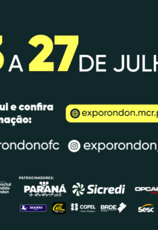 Expo Rondon 2025: expectativa de parque lotado e programação intensa para este sábado (26) e domingo (27)