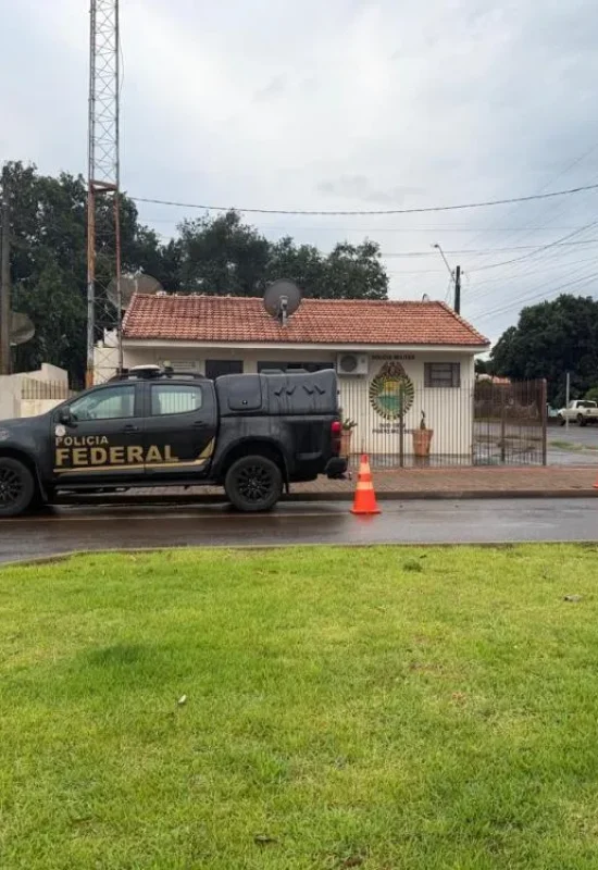 Policia Federal se instala em base avançada no distrito de Porto Mendes