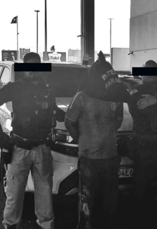 Foragido internacional é preso em Guaíra em ação conjunta da GM, PF e Interpol